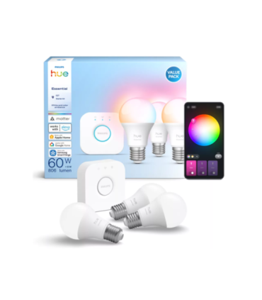 Philips Hue E WCA  806 A60 E27 3kit EU Philips Hue
