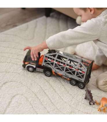 WOOPIE Ciężarówka Transporter Dinozaurów Auto z Dźwiękiem i Światłem