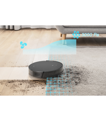 Robotic vacuum cleaner Sencor, black