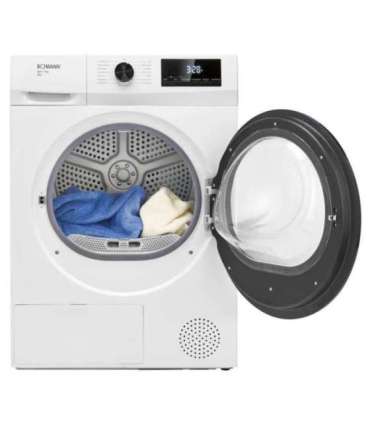 Heat pump tumble dryer Bomann, white