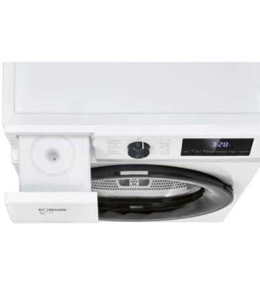 Heat pump tumble dryer Bomann, white