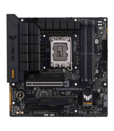 Asus TUF GAMING B760M-PLUS D4 Processor family Intel Processor socket  LGA1700 DDR4 DIMM Memory slots 4 |