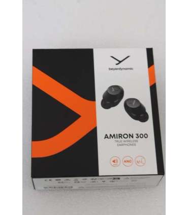 SALE OUT. Beyerdynamic AMIRON 300 TWS black TWS Earphones with charging case, eartips and USB cable Beyerdynamic True