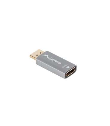 Lanberg Displayport (M) to HDMI (F) Adapter 8K, Silver AD-DP-HD-03