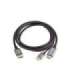 Lanberg HDMI (M) to Displayport (M) cable 4K, Black CA-HDDP-20CU-0018-BK 1.8 m