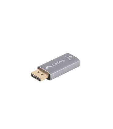 Lanberg Displayport (M) to HDMI (F) Adapter 4K, Silver AD-DP-HD-01
