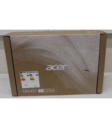 SALE OUT. Acer Vero CB242YGbipr 60cm 23.8'' FHD ZeroFrame 120Hz IPS 16:9 1ms(VRB) 250nits VGA HDMI DP AdaptiveSync EU