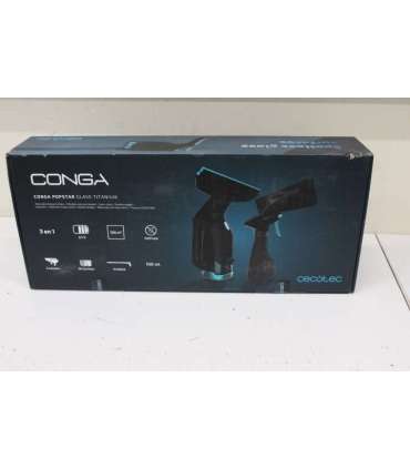 SALE OUT. Cecotec Conga Popstar Glass Titanium Window vacuum cleaner Cecotec Window Vacuum Cleaner Conga Popstar