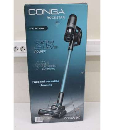 SALE OUT. Cecotec Conga Rockstar 1500 Ray Pure Upright vacuum cleaner Cecotec Vacuum cleaner Conga Rockstar 1500 Ray