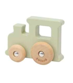 VIGA Zestaw Drewnianych Kolorowych Pojazdów 4szt. z Serii PolarB