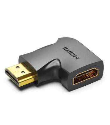 Vention HDMI 270 Degree Male to Female Vertical Flat Adapter Black
