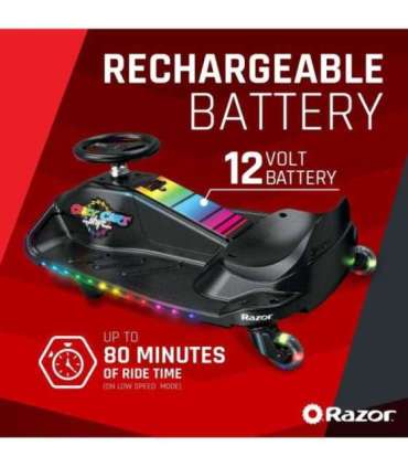 Razor CRAZY CART Shift Lightshow Lithium - Electric drift vehicle