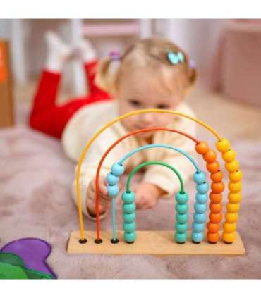 TOOKY TOY XXL karp Montessori hariv 7-ühes sensoorne mäng, 25–30 kuud