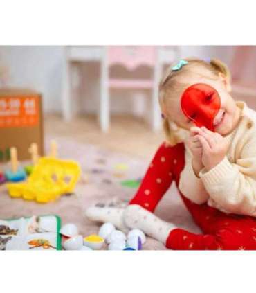 TOOKY TOY XXL karp Montessori hariv 7-ühes sensoorne mäng, 25–30 kuud