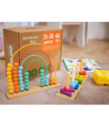 TOOKY TOY XXL karp Montessori hariv 7-ühes sensoorne mäng, 25–30 kuud