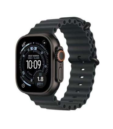 Apple Watch Ultra 3 (2025) GPS + Cellular 5G 49mm Balck Titanium Case with Black Ocean Band EU MF0J4