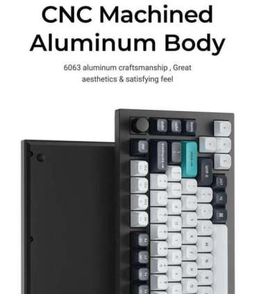 KEYBOARD WRL Q1 MAX RGB/CARBON BLACK Q1M-M4 KEYCHRON