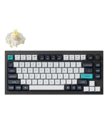 KEYBOARD WRL Q1 MAX RGB/CARBON BLACK Q1M-M4 KEYCHRON