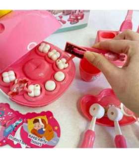 WOOPIE Zestaw Małego Dentysty Głowa Jednorożca Akcesoria