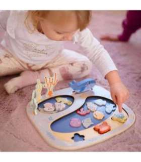 TOOKY TOY Złowić Rybkę Gra Zręcznościowa Układanka Montessori