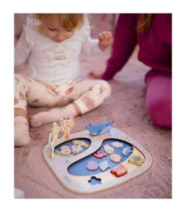 TOOKY TOY Püüa kala osavusmäng Montessori-pusle