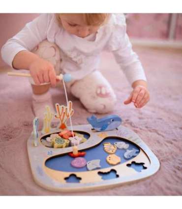 TOOKY TOY Püüa kala osavusmäng Montessori-pusle