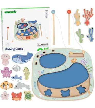 TOOKY TOY Püüa kala osavusmäng Montessori-pusle