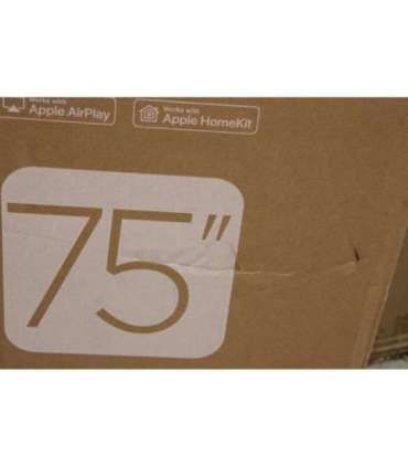 SALE OUT. TCL 75T8C 75" (189 cm) 4K QLED TV with Google TV TCL 4K QLED TV 75T8C 75 Smart TV Google TV Black