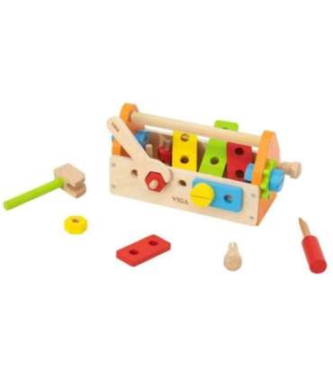 Viga puidust tööriistakomplekt