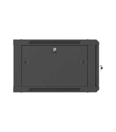 Lanberg Wall mounted installation cabinet 19" 6U 600X600 WF01-6606-23B Black