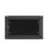 Lanberg Wall mounted installation cabinet 19" 6U 600X600 WF01-6606-23B Black