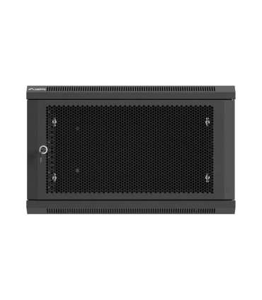 Lanberg Wall mounted installation cabinet 19" 6U 600X600 WF01-6606-23B Black