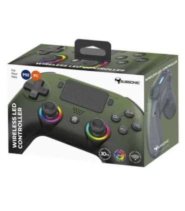 Subsonic Wireless Led Controller Green for PS5