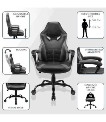 Subsonic Junior Gaming Seat Superman