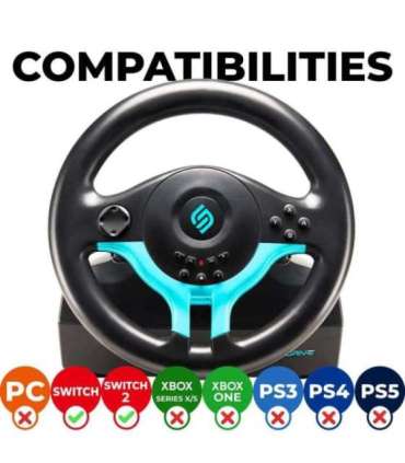 Subsonic Superdrive SV 250-S Driving Wheel Blue Edition