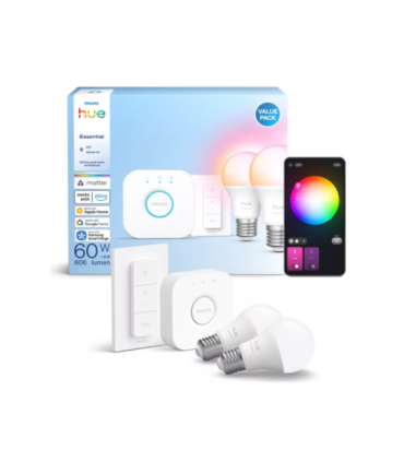Philips Hue E WCA 806 A60 2kit SW EU Philips Hue