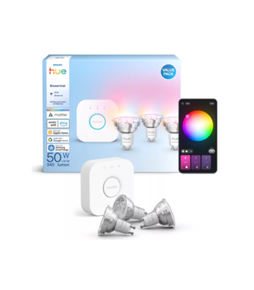 Philips Hue E WCA 345 GU10 3kit EU Philips Hue