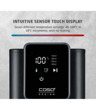 Caso Turbo Hot Water Dispenser HW 616 Water Dispenser 2600 W 2.5 L Plastic/Stainless Steel Black/Stainless