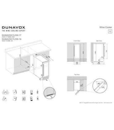 Veinikülmik Dunavox DAUF-19.58B