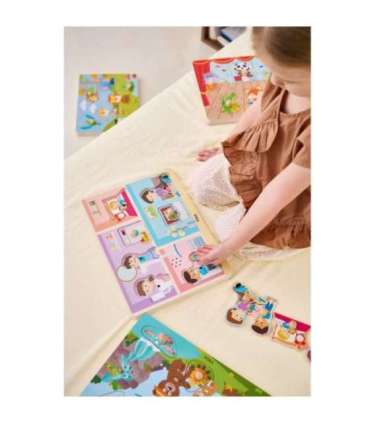 VIGA Puzzle Dźwiękowe Dopasuj Codzienne Aktywności