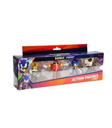 SONIC PRIME - FIGURKA AKCJI - ZESTAW 4 FIGUREK MIX