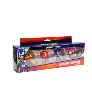 SONIC PRIME - FIGURKA AKCJI - ZESTAW 4 FIGUREK MIX