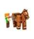 MINECRAFT S2 3D WIND-UP TOY - ALEX & HORSE