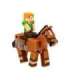 MINECRAFT S2 3D WIND-UP TOY - ALEX & HORSE