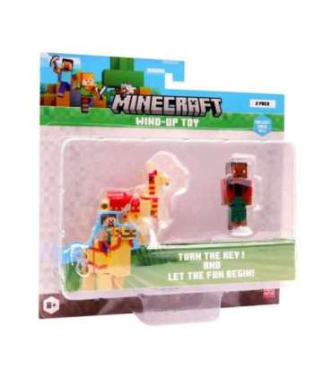 MINECRAFT S2 3D WIND-UP TOY - NOOR & LLAMA