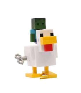 MINECRAFT S2 3D WIND-UP TOY - CHICKEN & JOCKEY