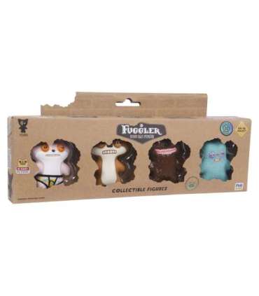 FUGGLER LIMITED EDITION 1.5 COLLECTIBLE FIGURES - 4 PACK VER. B
