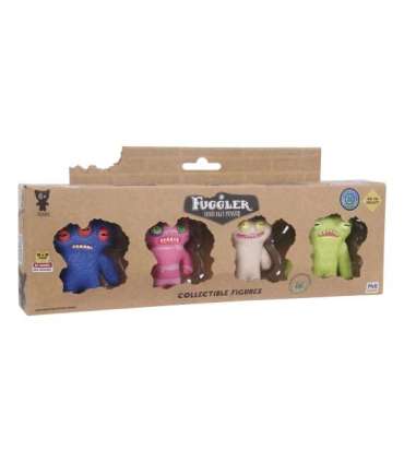 FUGGLER LIMITED EDITION 1.5 COLLECTIBLE FIGURES - 4 PACK VER. D