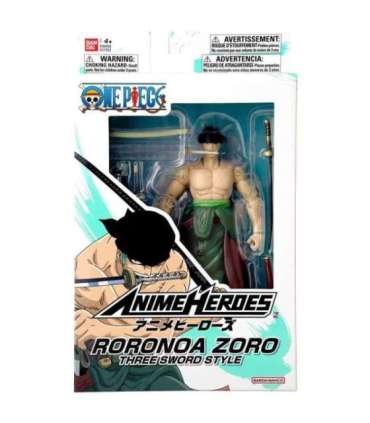 ANIME HEROES ONE PIECE - RORONOA ZORO THREE SWORD S