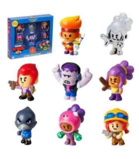 BRAWL STARS S1 FIGURES - 8 PACK DELUXE BOX VER.C